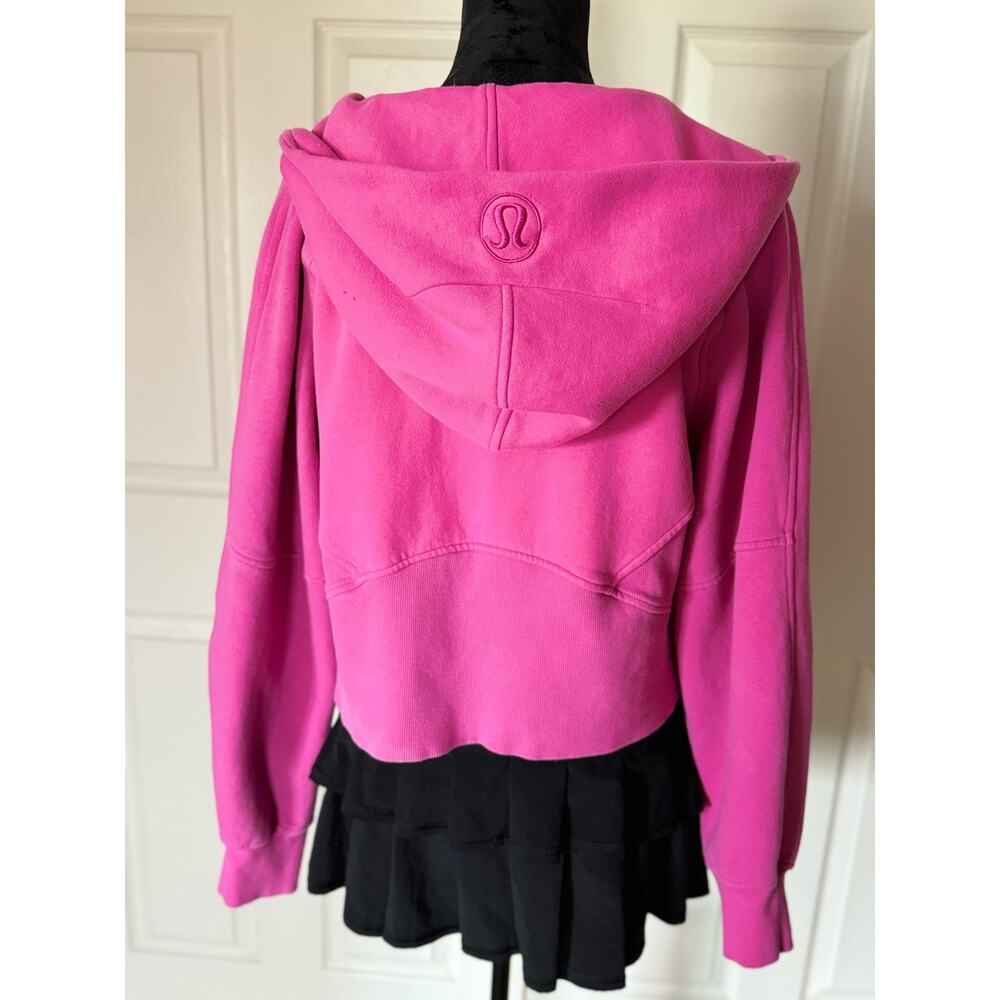 Lululemon Scuba Zip-up Hot Pink